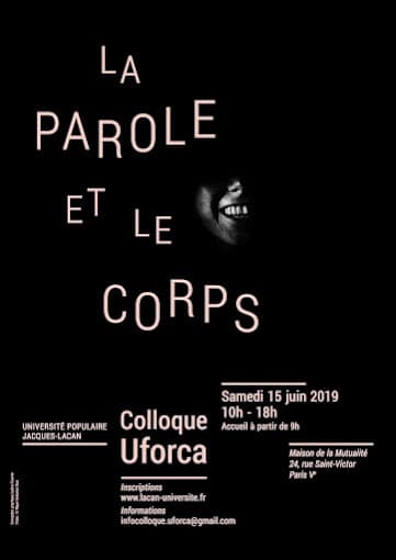 La parole et le corps